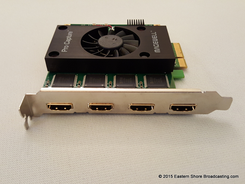 Pro Capture Quad HDMI by Magewell