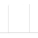 3 side by side Center tall White 10 px Bevel